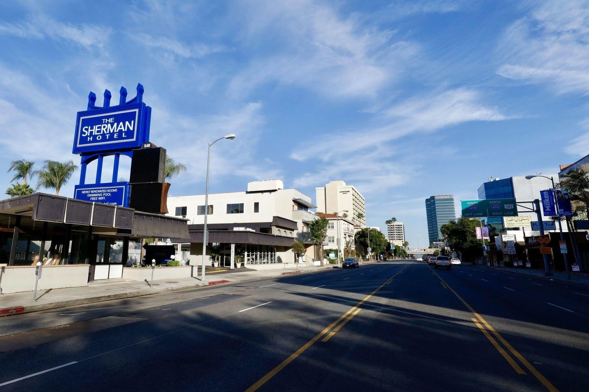 เดอะ เชอร์แมน โฮเต็ล Motel ลอสแอนเจลิส ภายนอก รูปภาพ