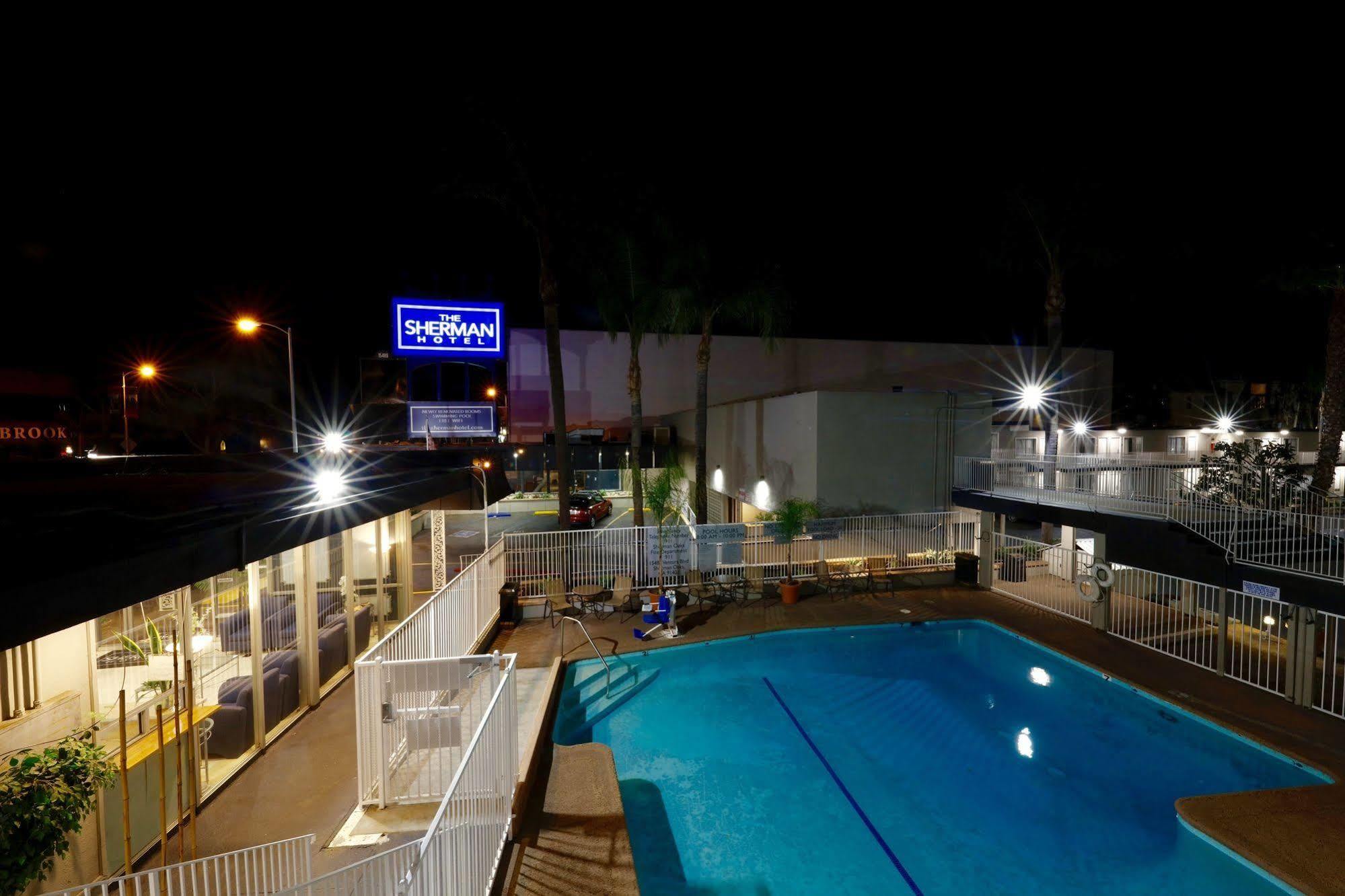 เดอะ เชอร์แมน โฮเต็ล Motel ลอสแอนเจลิส ภายนอก รูปภาพ