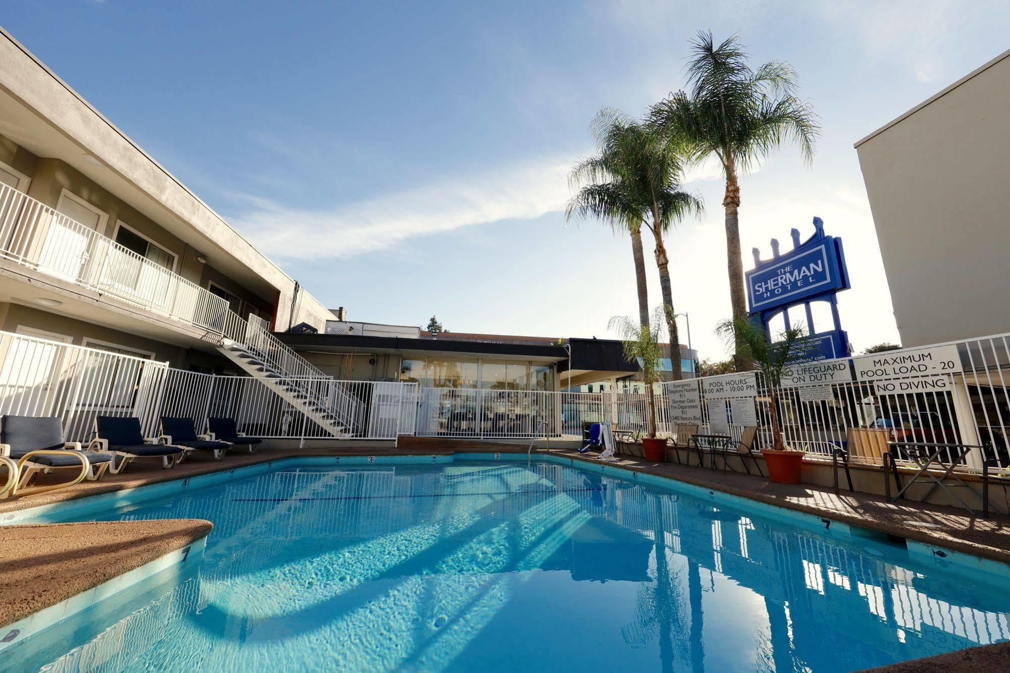 เดอะ เชอร์แมน โฮเต็ล Motel ลอสแอนเจลิส ภายนอก รูปภาพ